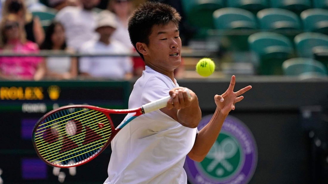 Before Wimbledon & US Open, Columbia's Michael Zheng found success on UTR Pro Tennis Tour